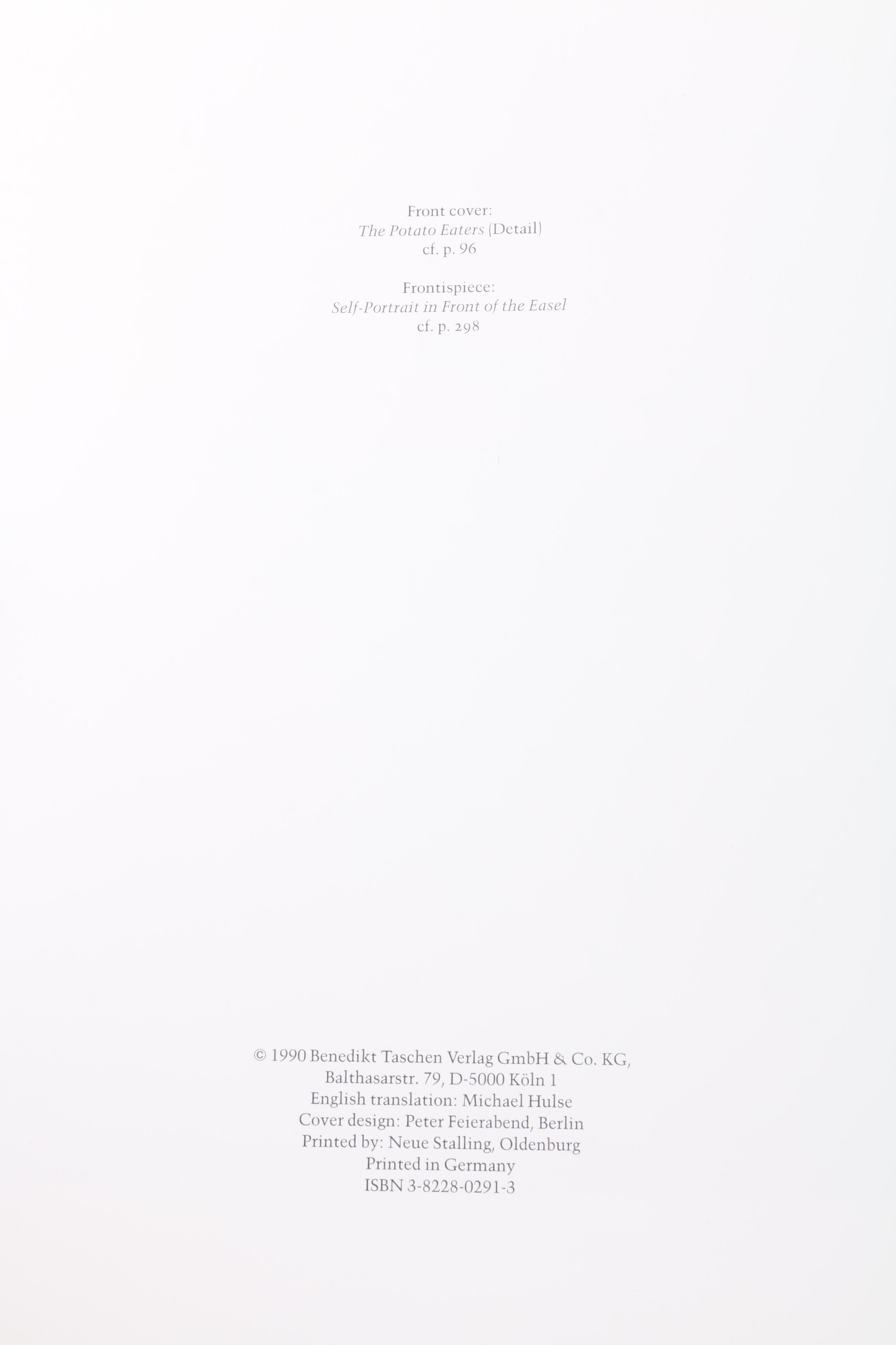 "Van Gogh The Complete Paintings" Volumes I & II by Ingo F. Walther & Rainer Metzger