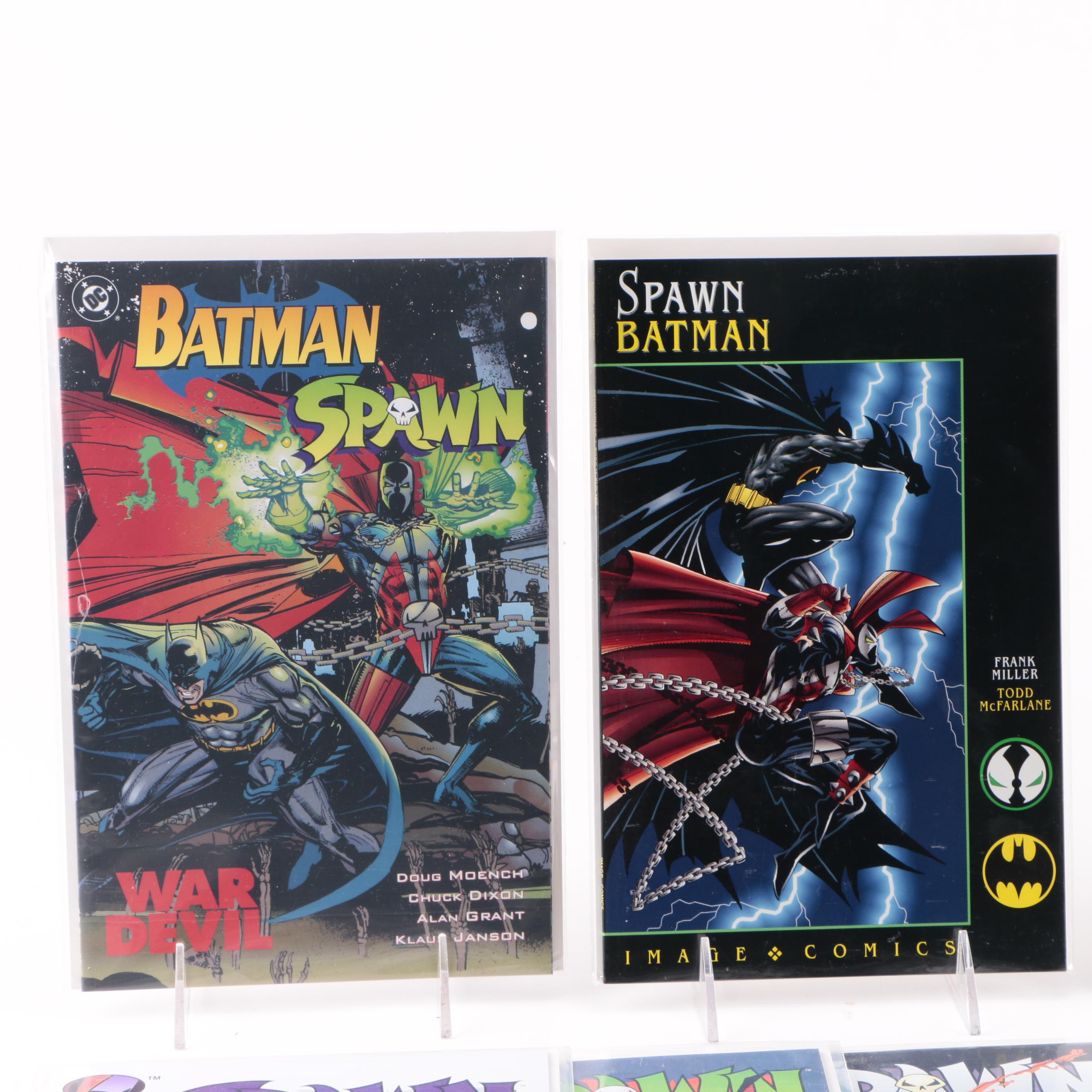 "Spawn" Issues 1-18 and "Batman Spawn" Graphic Novels