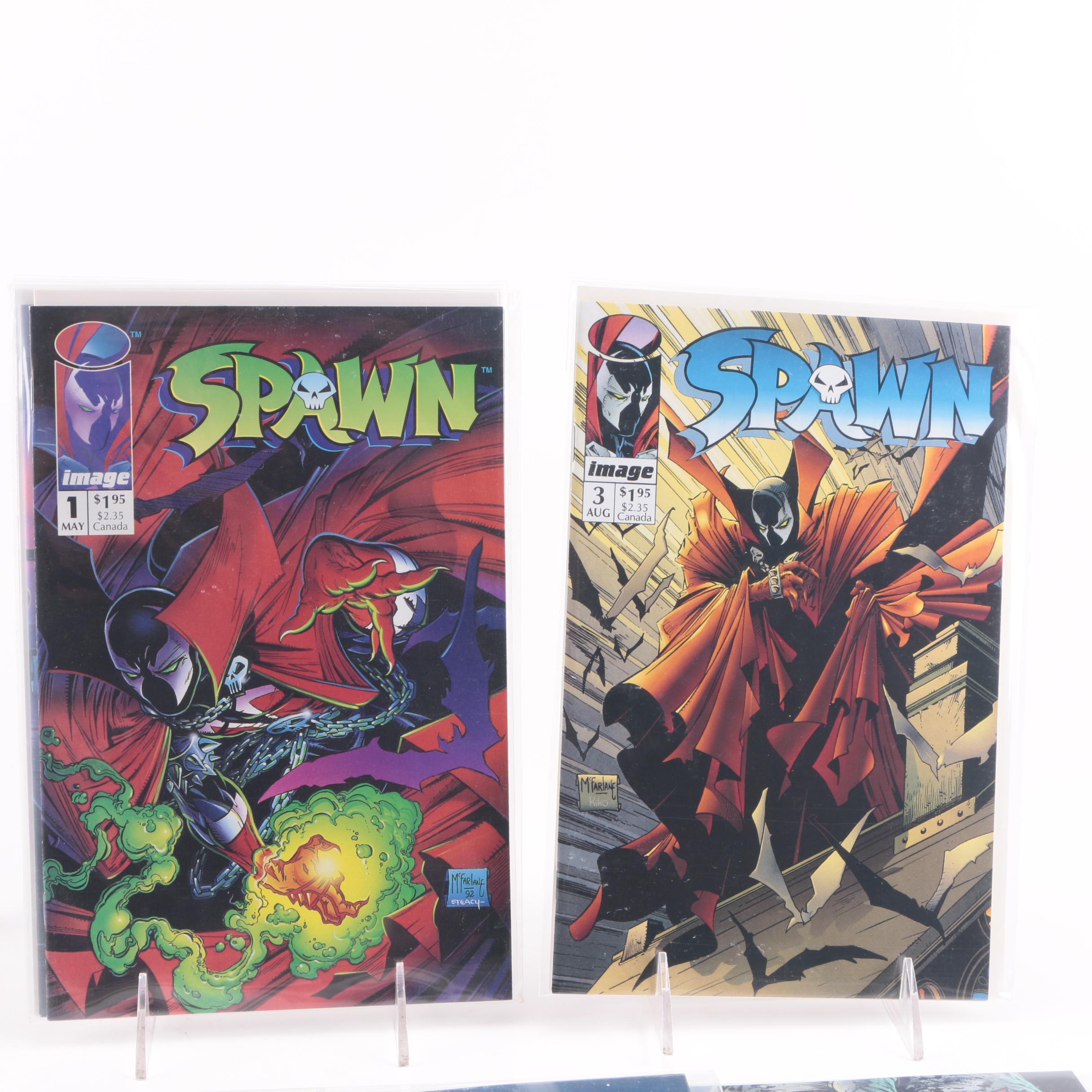 "Spawn" Issues 1-18 and "Batman Spawn" Graphic Novels
