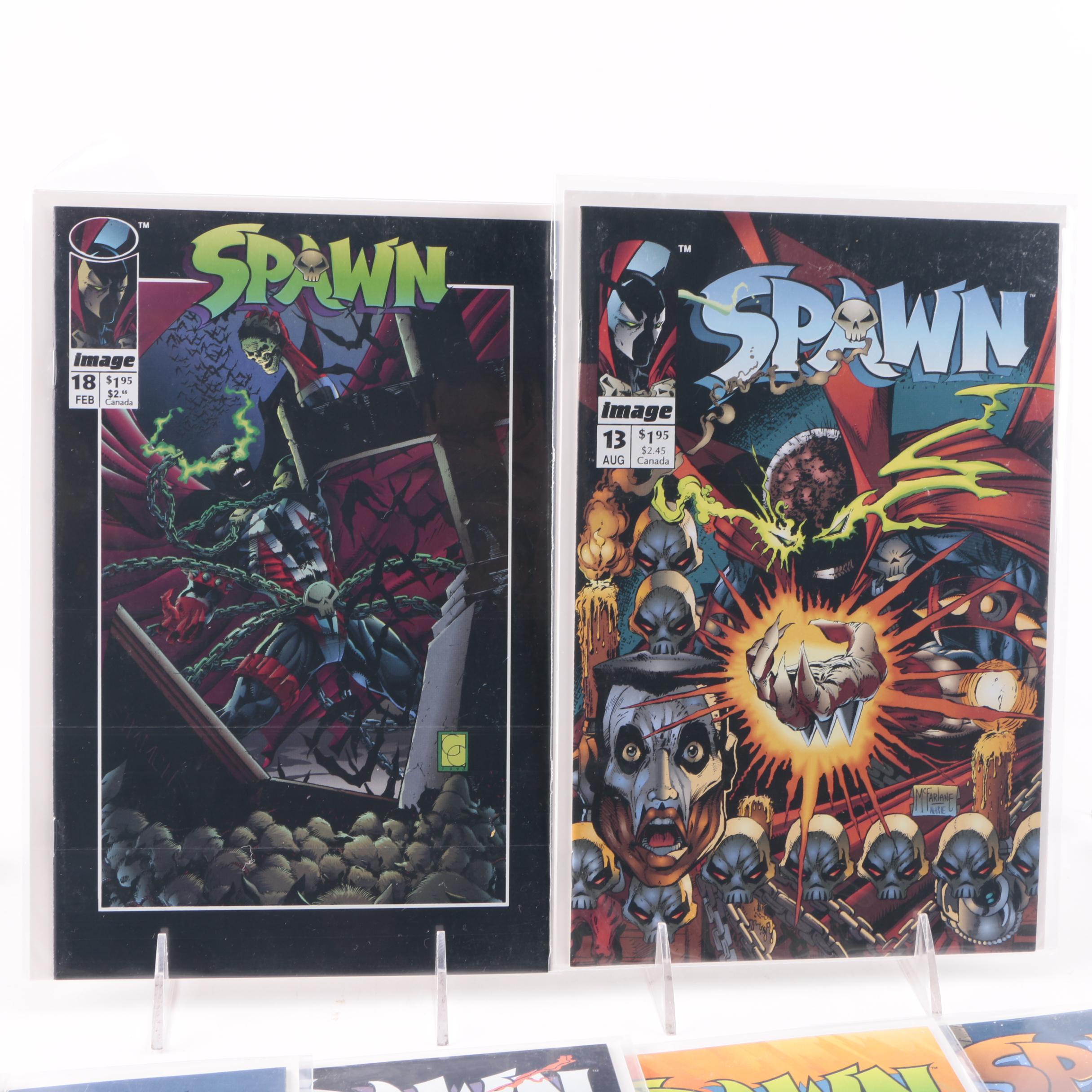 "Spawn" Issues 1-18 and "Batman Spawn" Graphic Novels