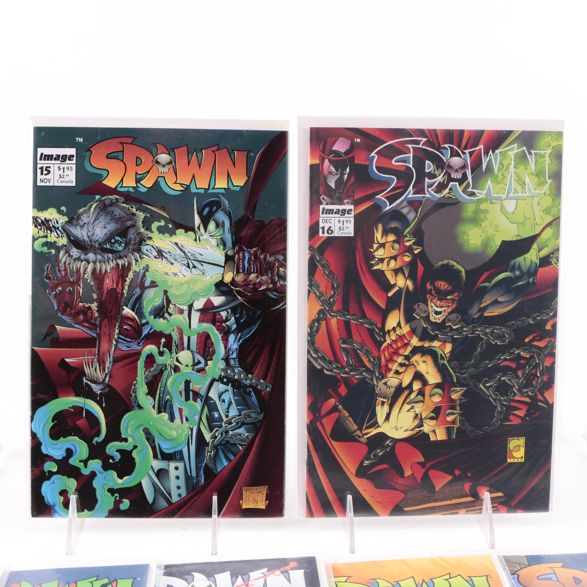 "Spawn" Issues 1-18 and "Batman Spawn" Graphic Novels