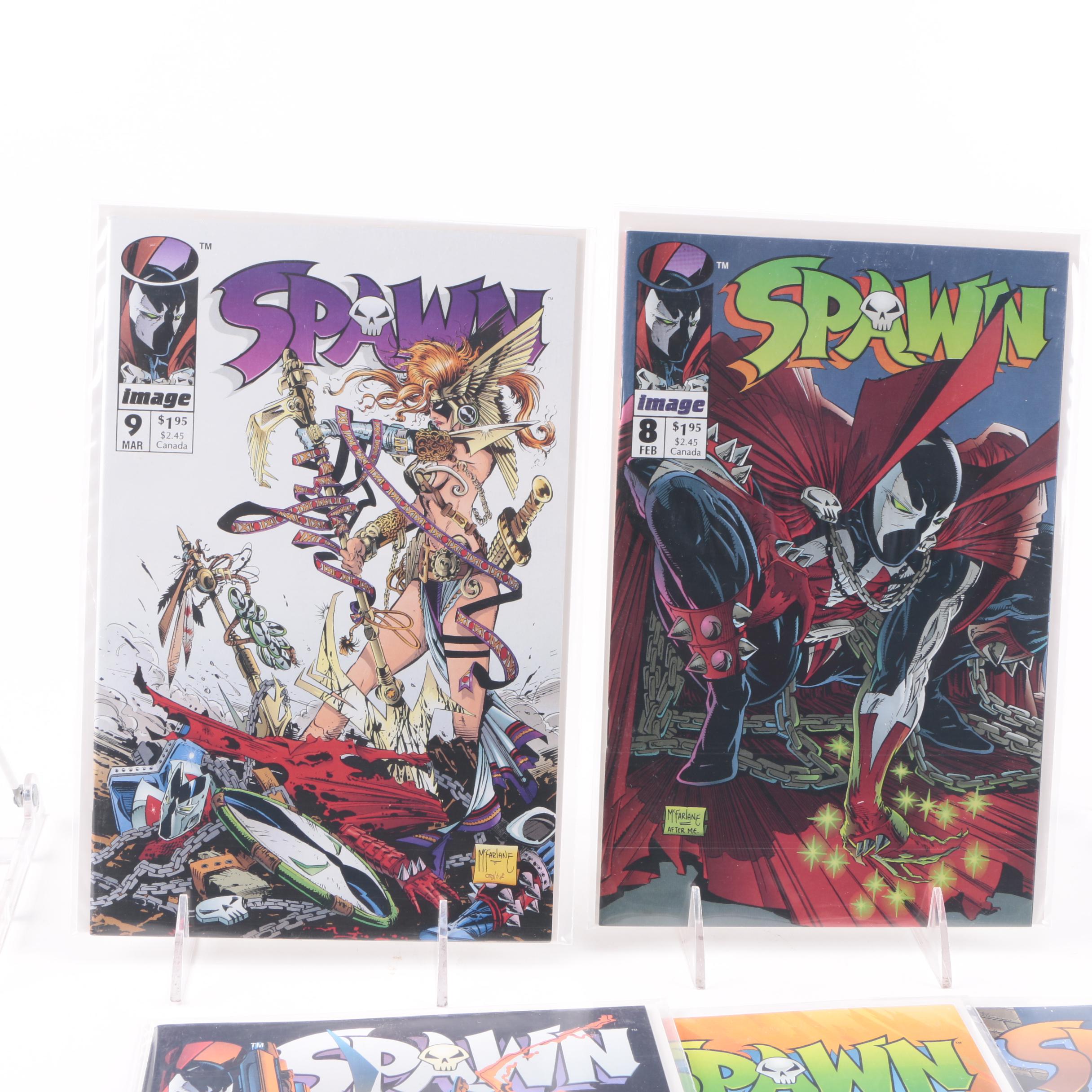 "Spawn" Issues 1-18 and "Batman Spawn" Graphic Novels