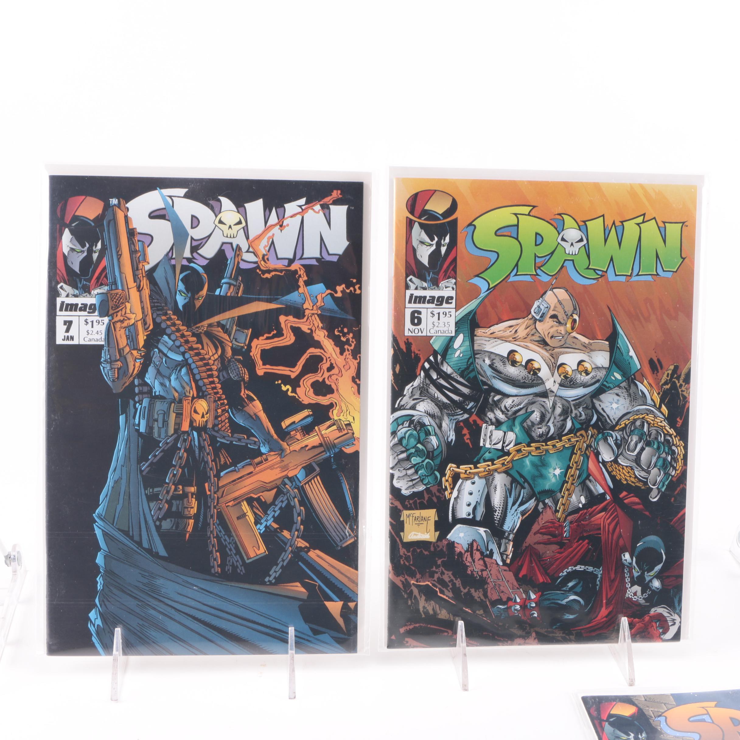 "Spawn" Issues 1-18 and "Batman Spawn" Graphic Novels
