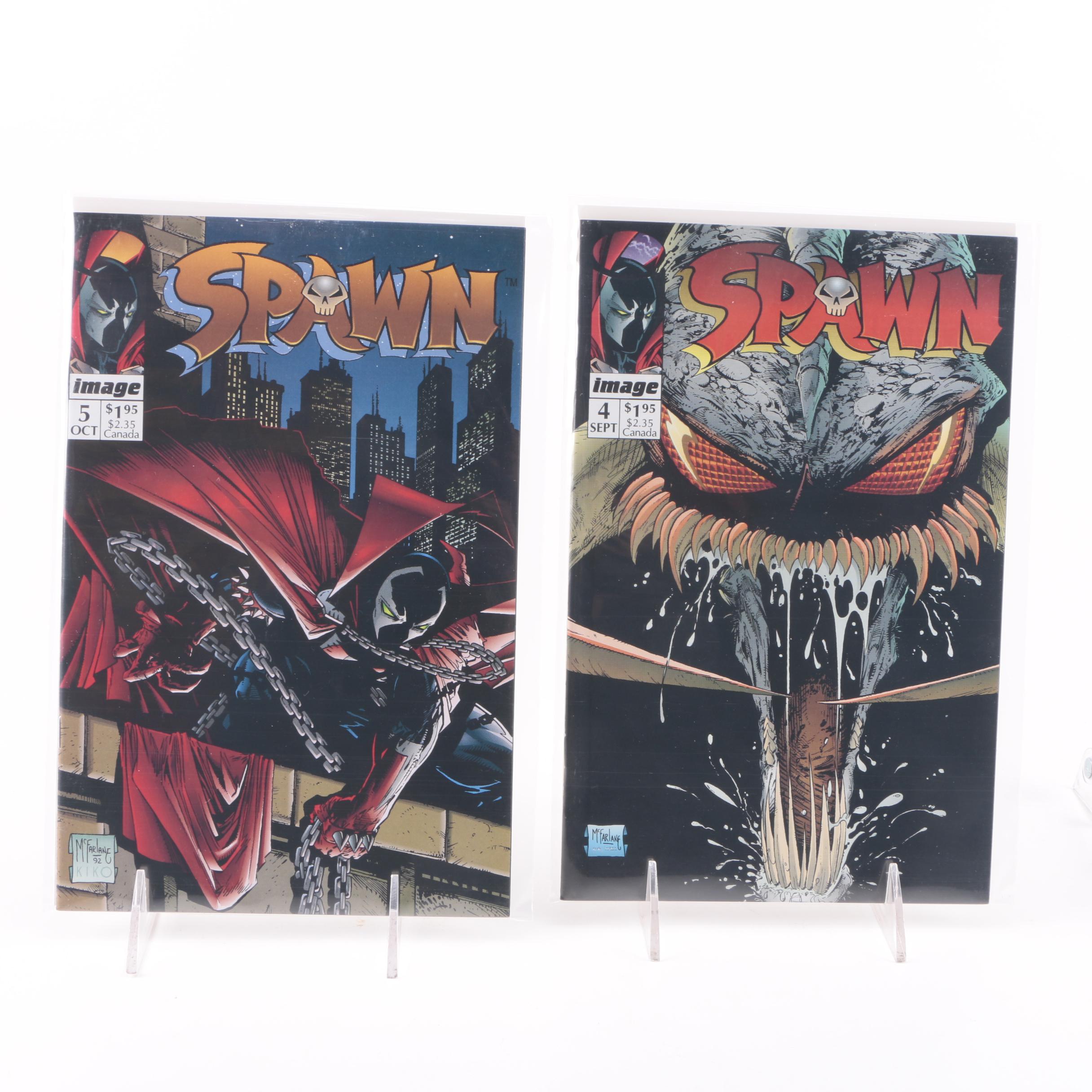 "Spawn" Issues 1-18 and "Batman Spawn" Graphic Novels