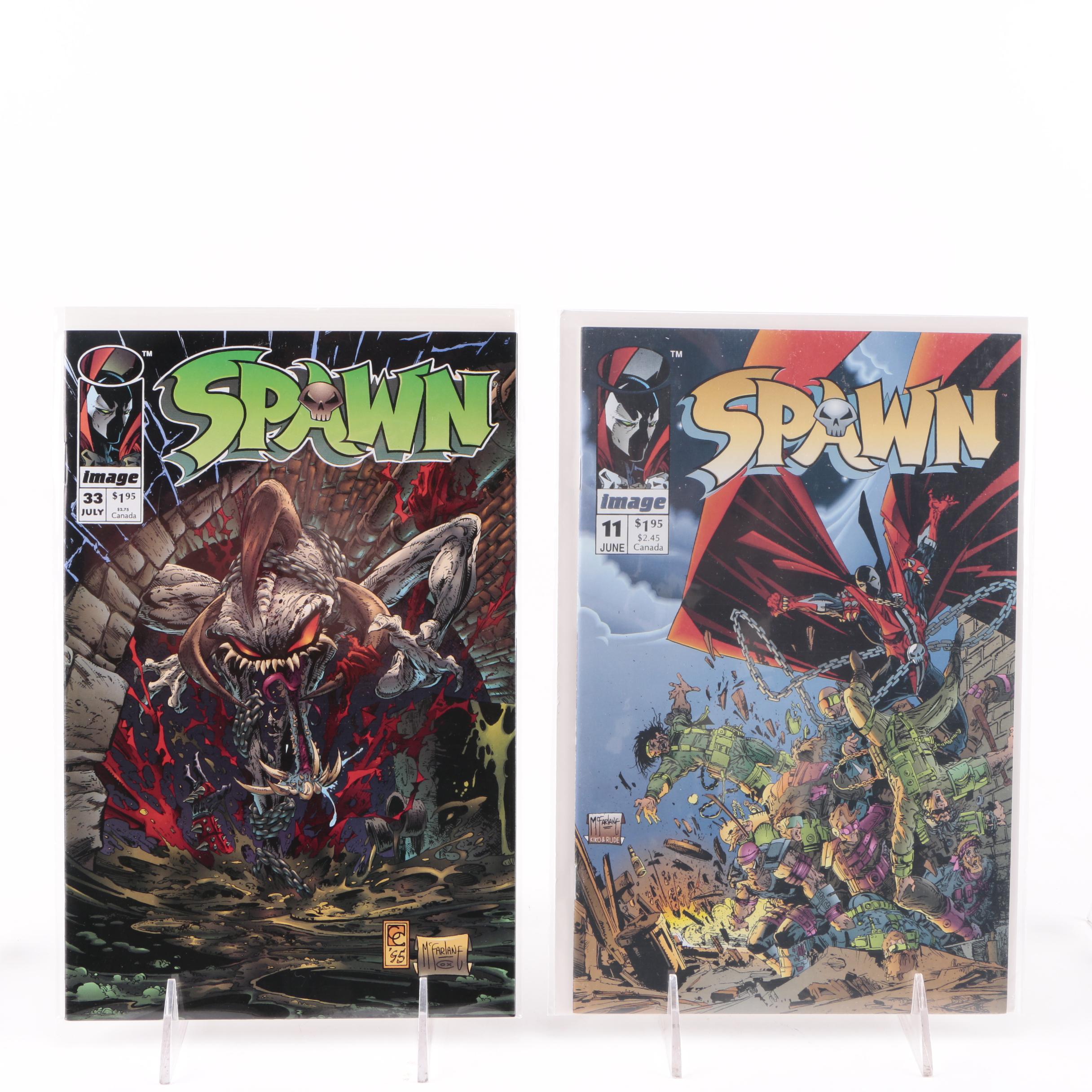 Modern Age Image Comics Featuring "Spawn"