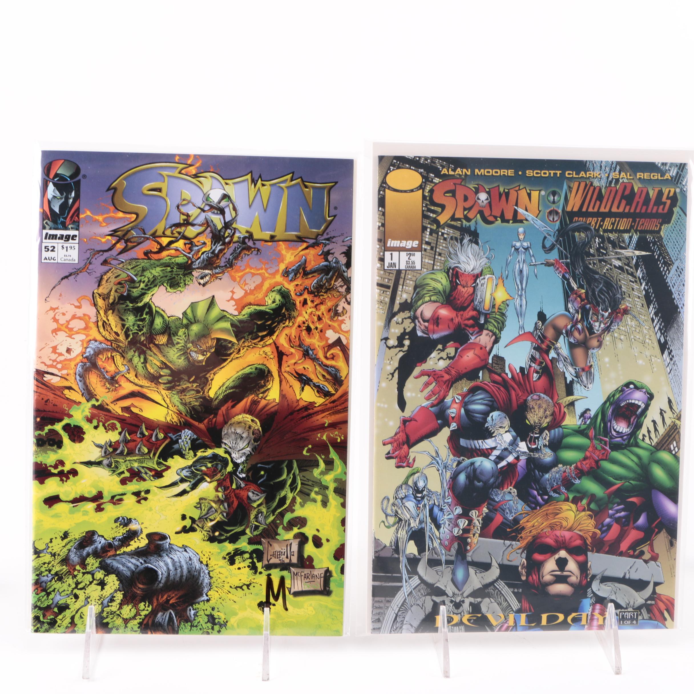 Modern Age Image Comics Featuring "Spawn"