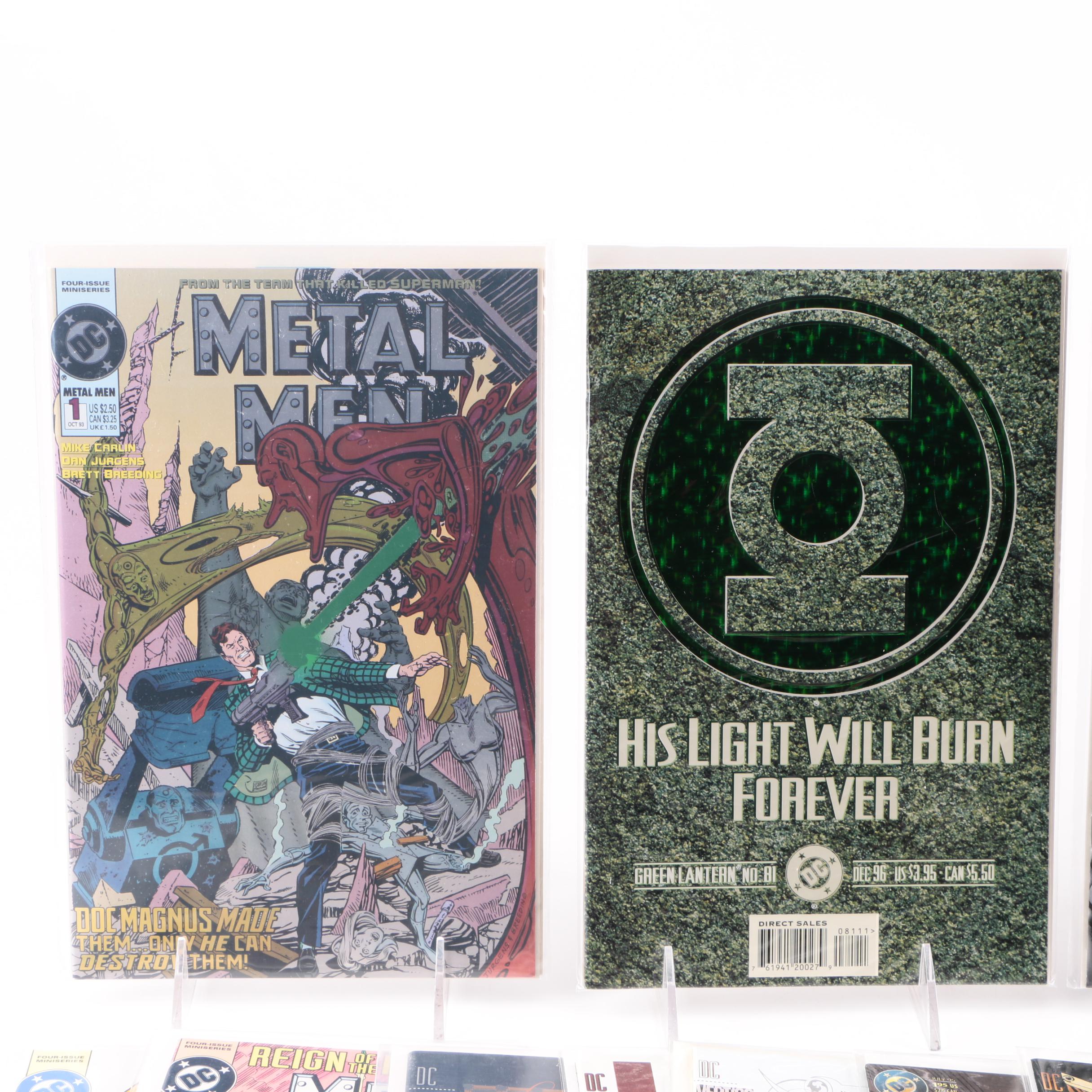 Assorted DC Comics Including "Metal Men" Mini-Series