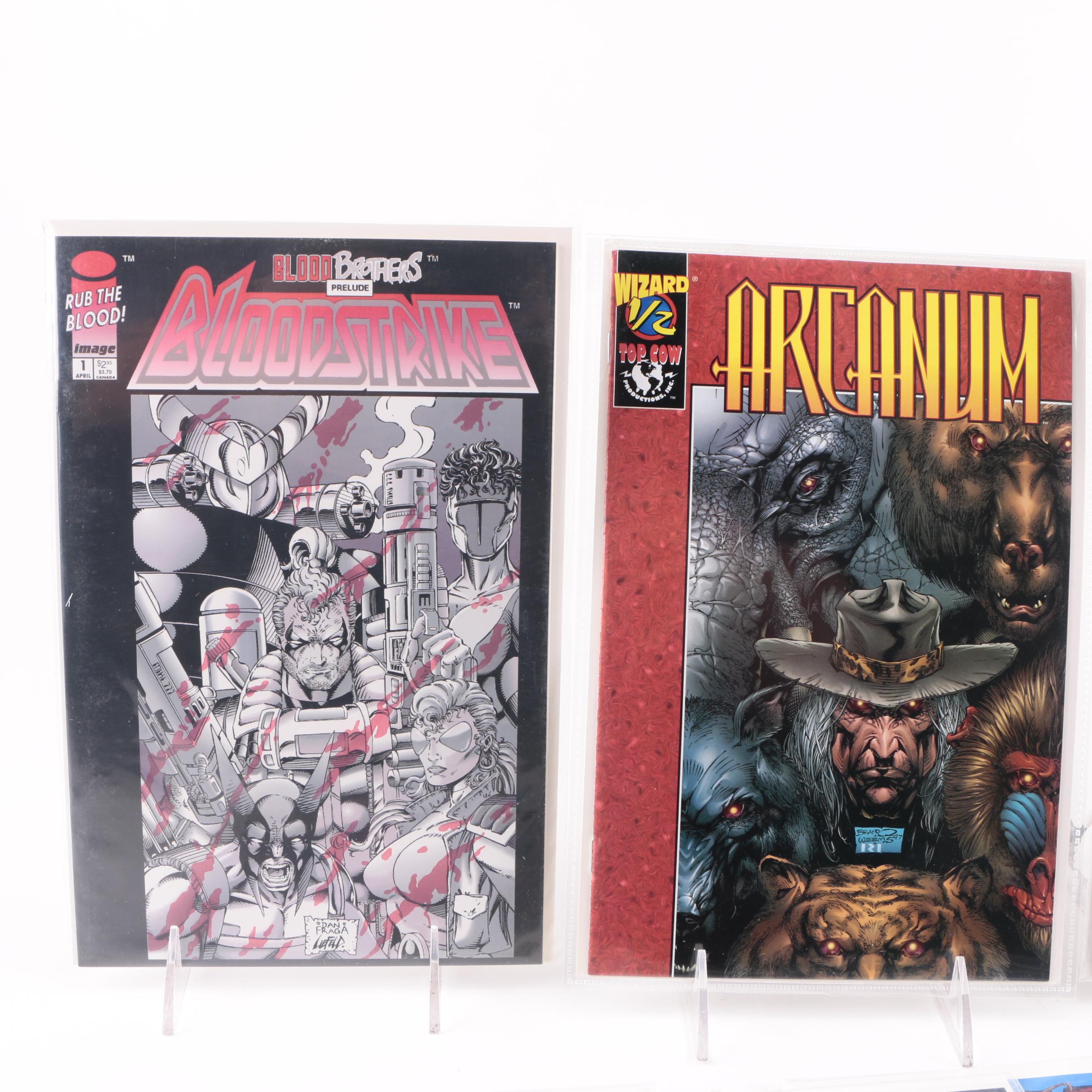 Modern Age Comic Books From Image and Wizard Comics