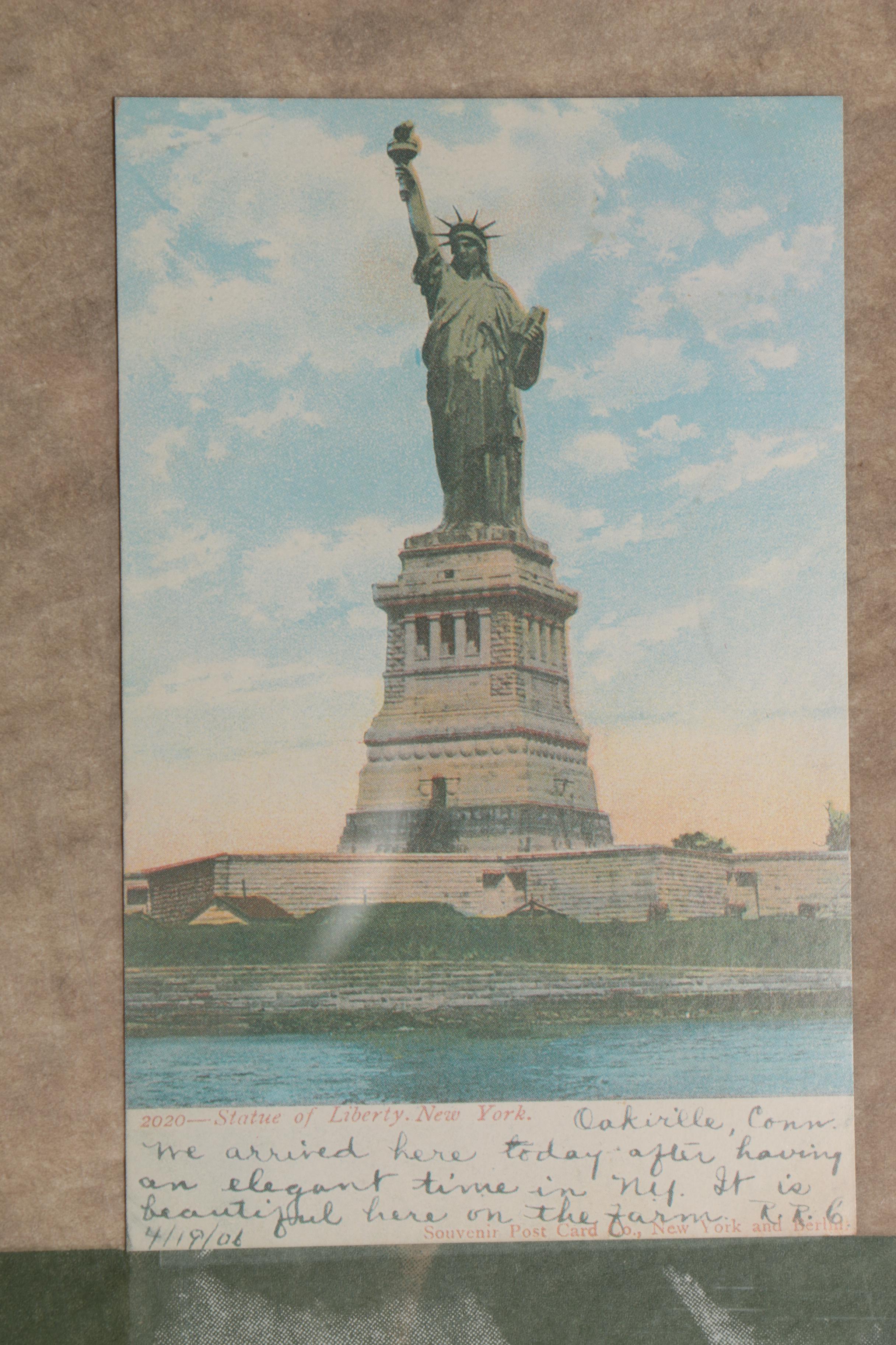 1983 Robert Rauschenberg Limited Edition Hand Pulled Lithograph "Statue of Liberty"