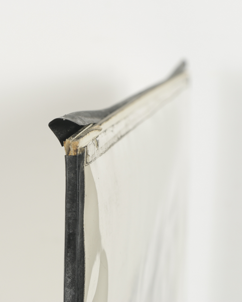 John Ihle Limited Edition Lithograph on Paper of Abstract Black and White Composition