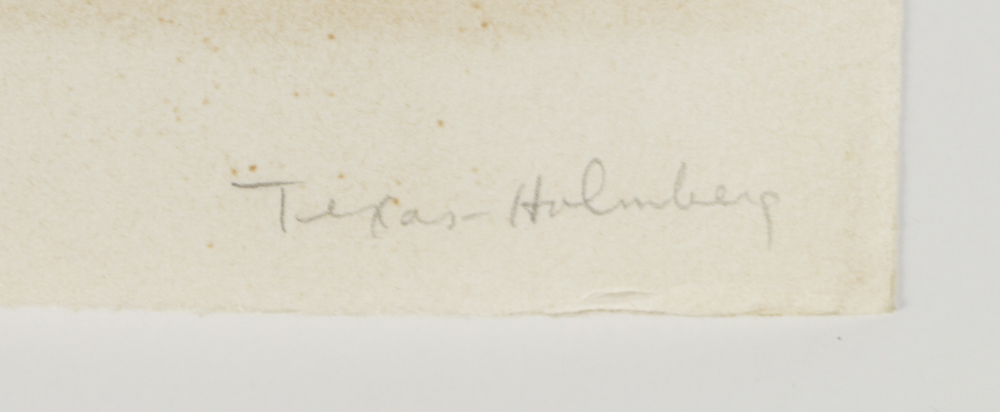 Holmberg Limited Edition Etching on Paper "One Point Five Later"