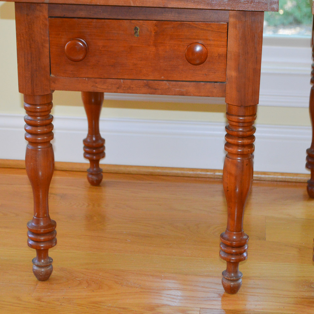 Vintage Cherry End Tables