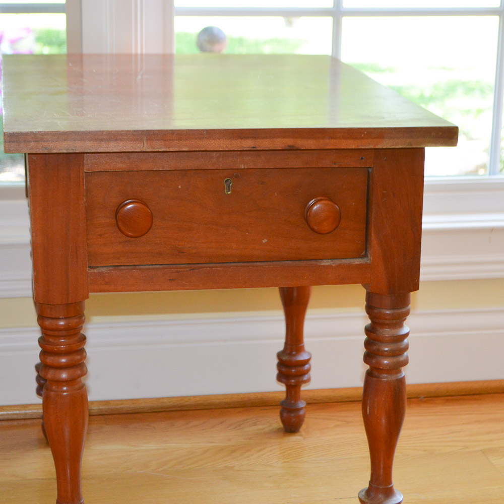 Vintage Cherry End Tables