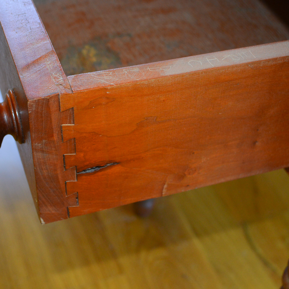 Vintage Cherry End Tables
