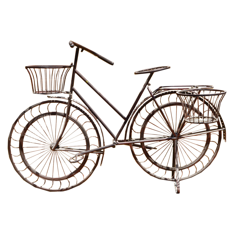 Metal Plant Stand Bike
