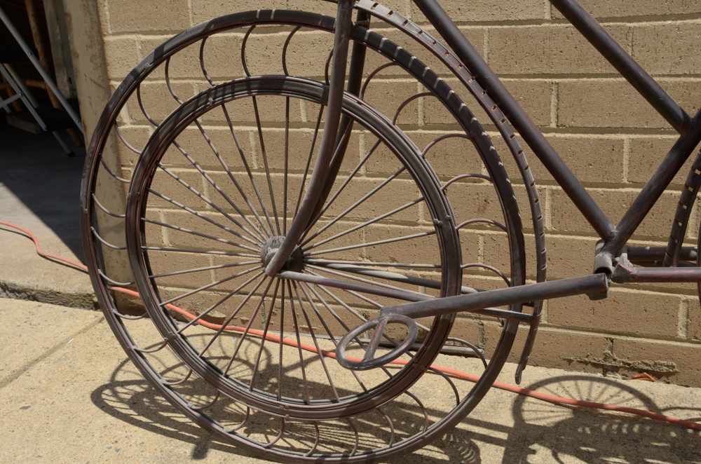 Metal Plant Stand Bike