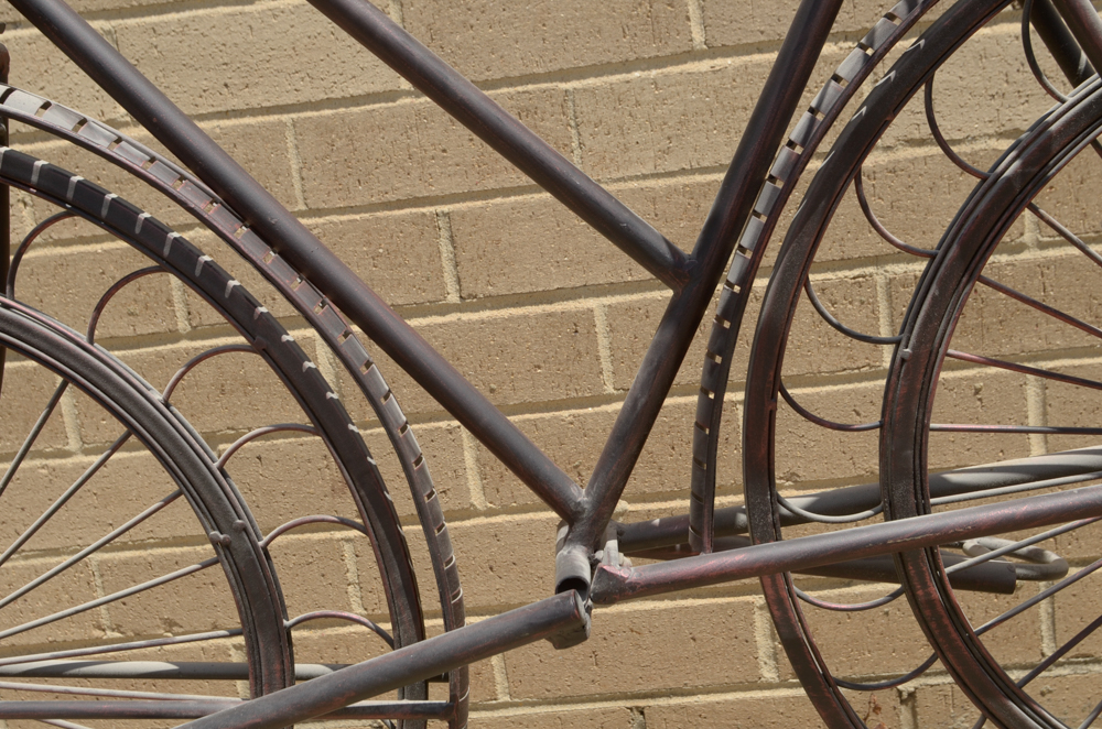 Metal Plant Stand Bike