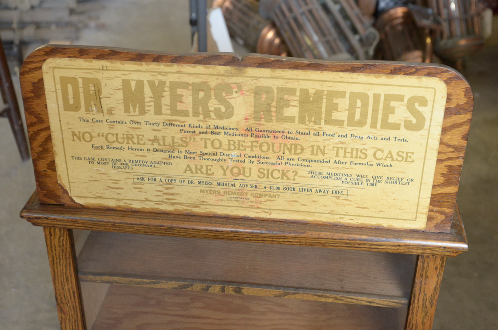 Dr. Meyers' Remedies Antique Drug Case
