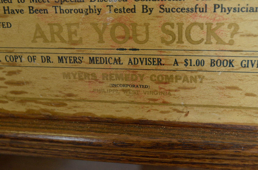Dr. Meyers' Remedies Antique Drug Case