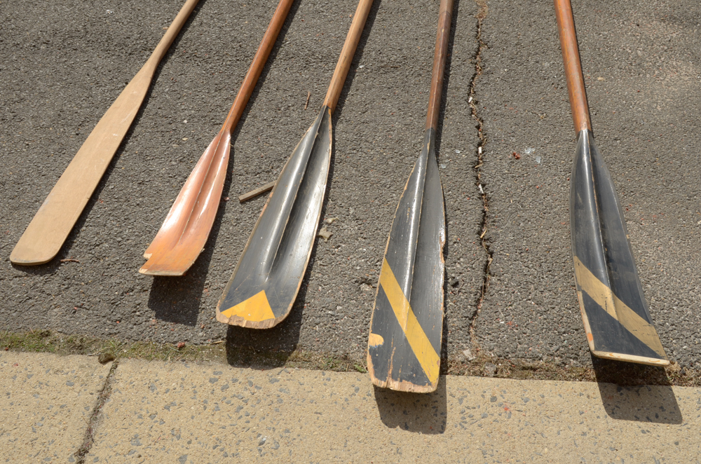 Collection of Vintage Oars
