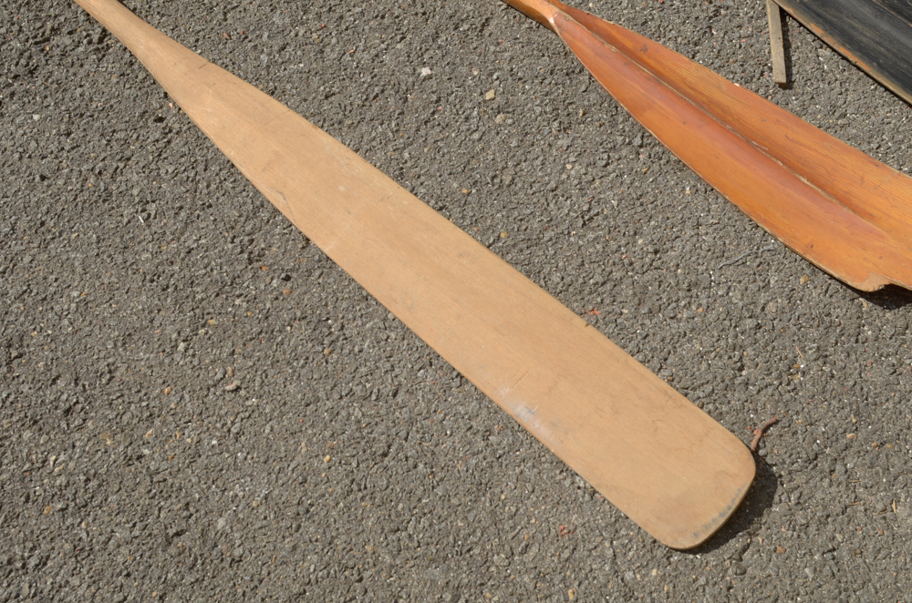 Collection of Vintage Oars