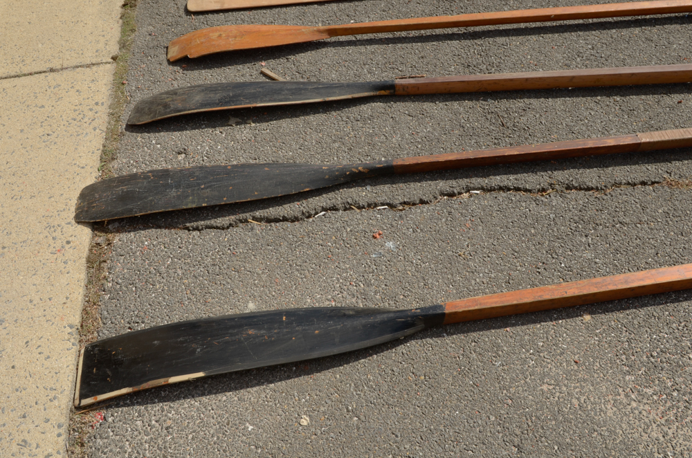 Collection of Vintage Oars