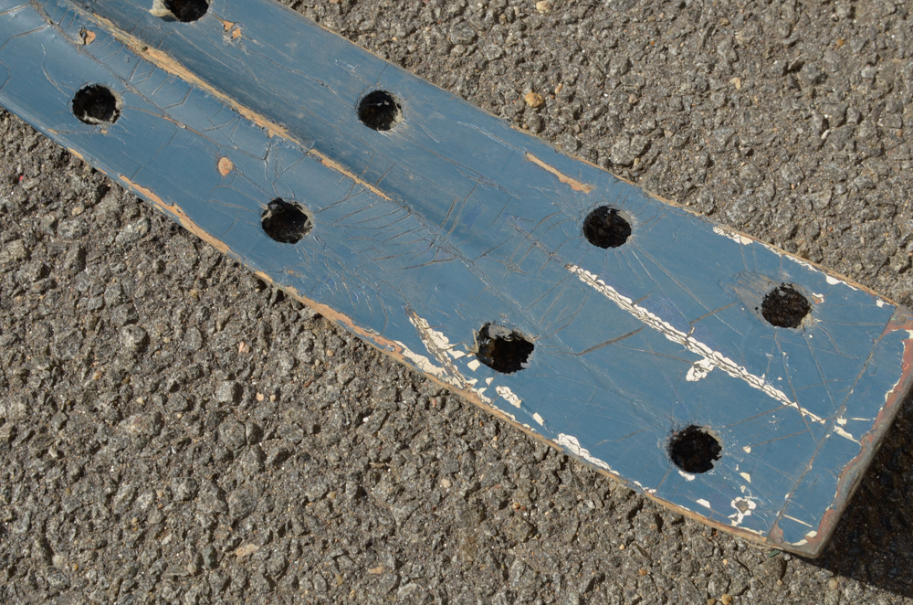 Group of Rowing Oars with Blue Blades
