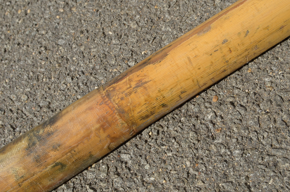 Collection of Vintage Rowing Oars with White Blades