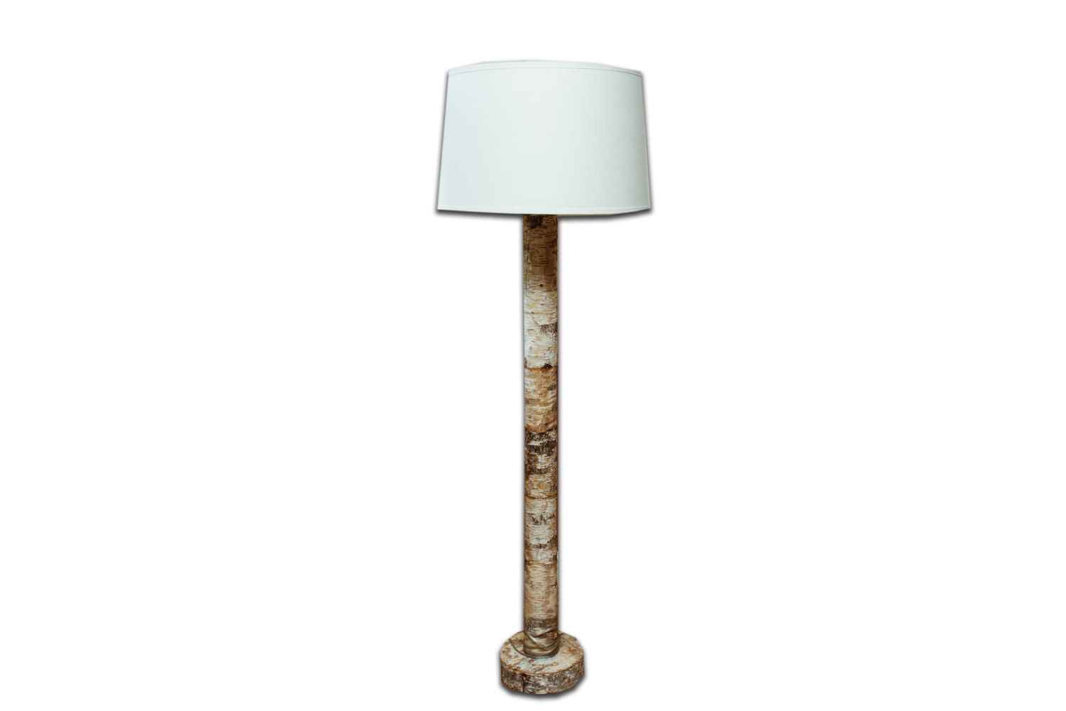 Natural Tree Trunk Floor Lamp