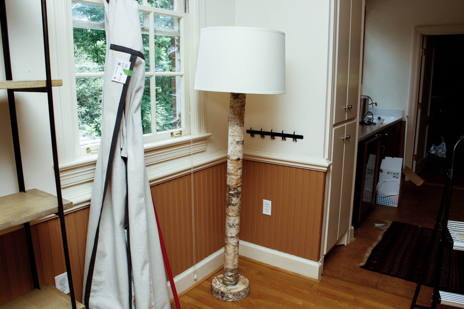 Natural Tree Trunk Floor Lamp