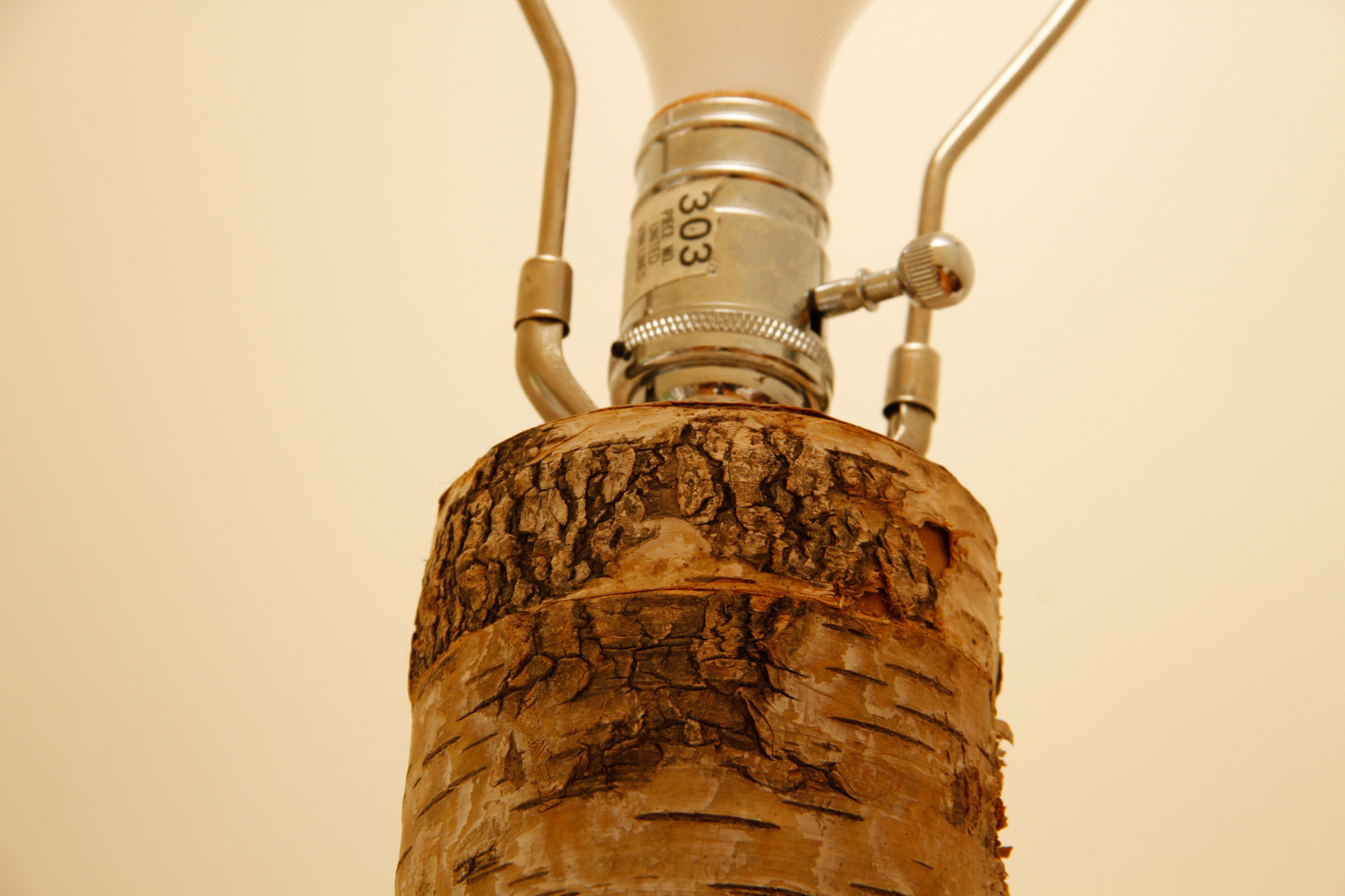 Natural Tree Trunk Floor Lamp