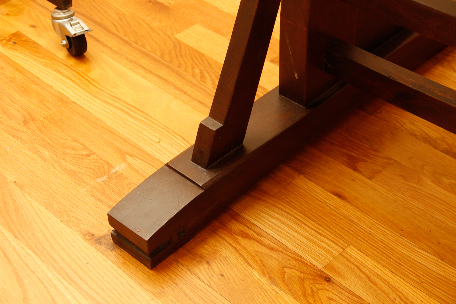 Metal and Wood Drafting Table