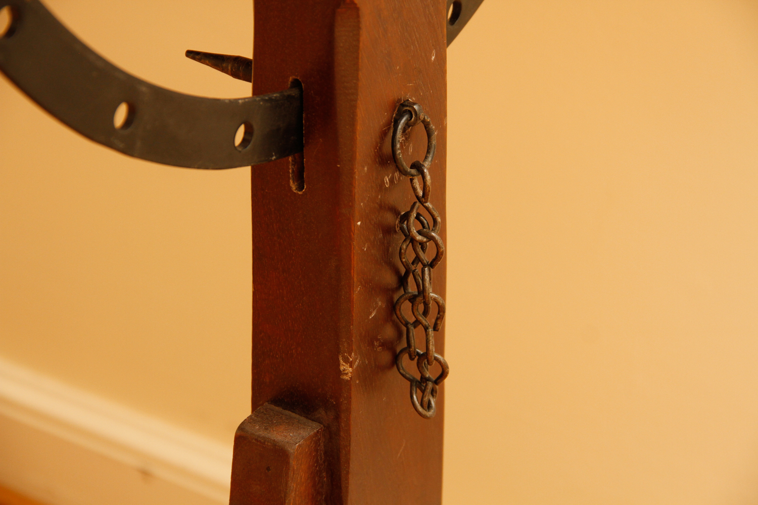 Metal and Wood Drafting Table