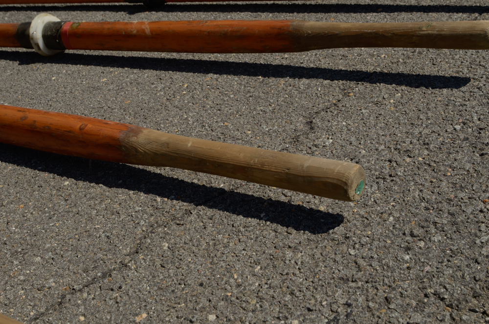 Collection of Vintage Joseph A. Garofalo Rowing Oars