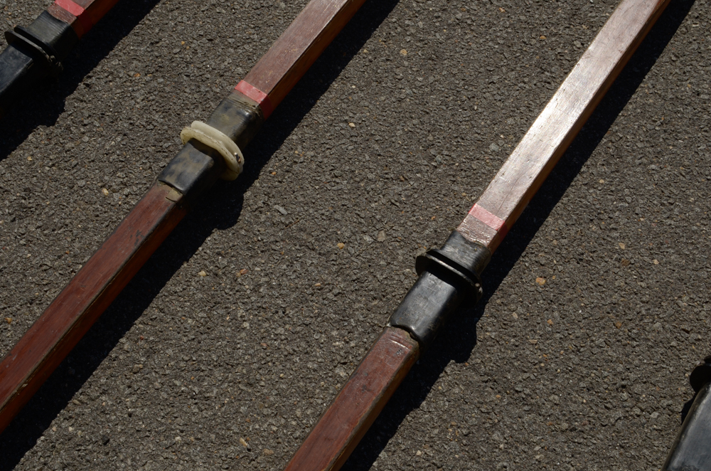 Collection of Vintage Joseph A. Garofalo Rowing Oars