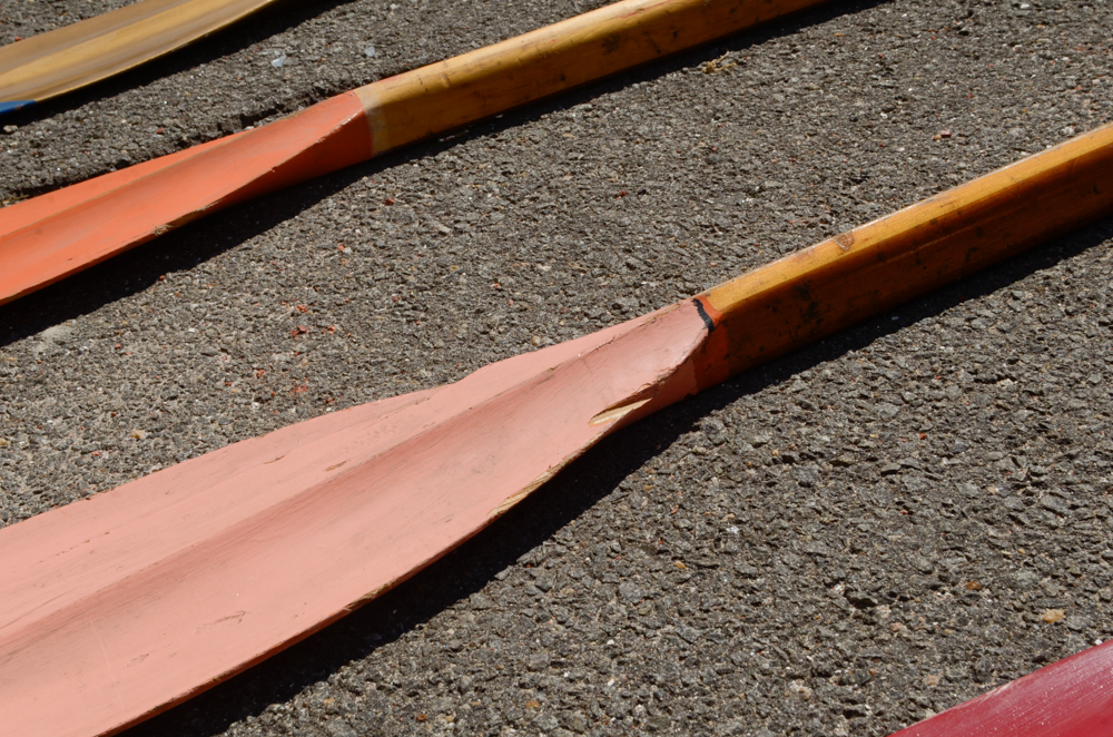 Collection of Vintage Oars