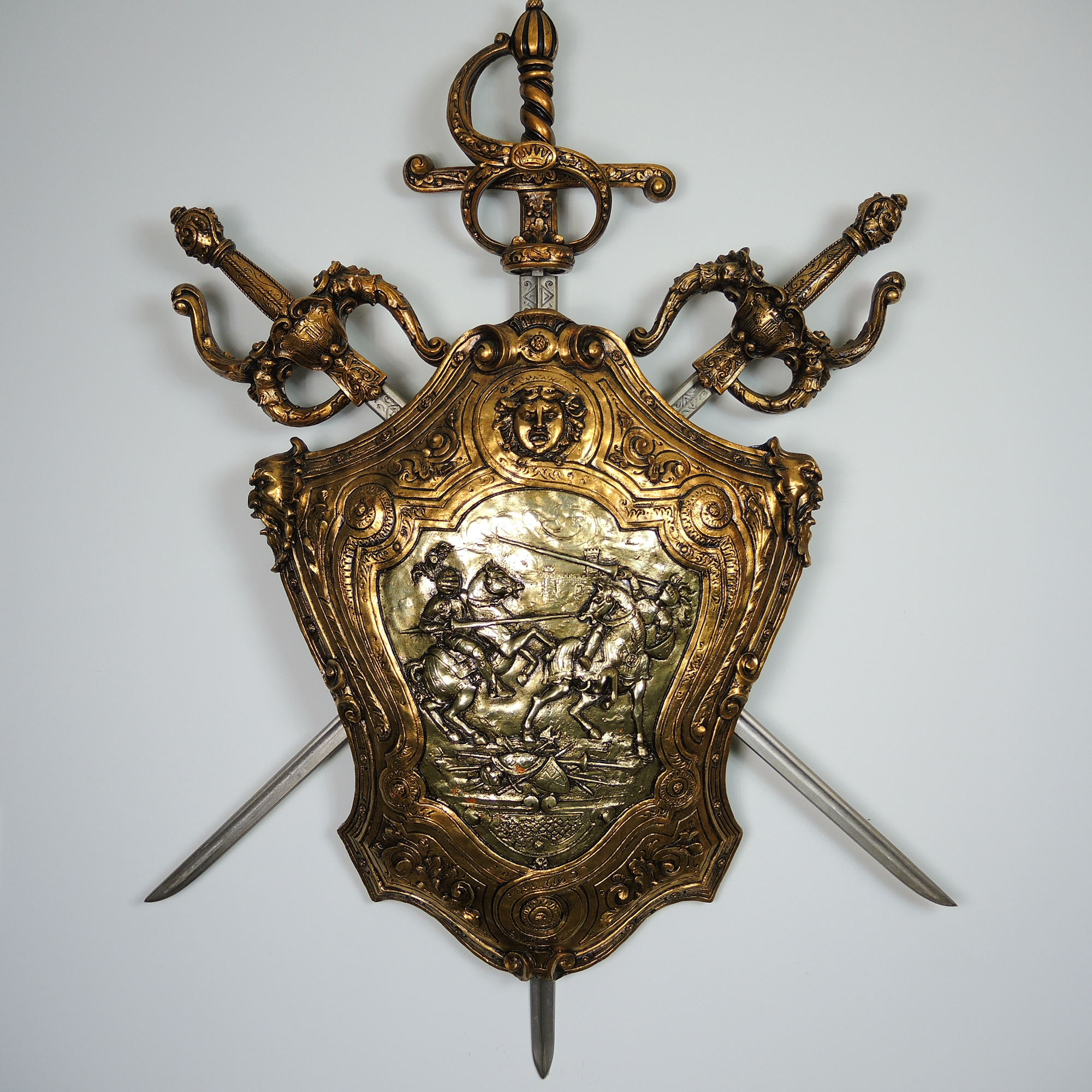 Sword and Shield Wall Art