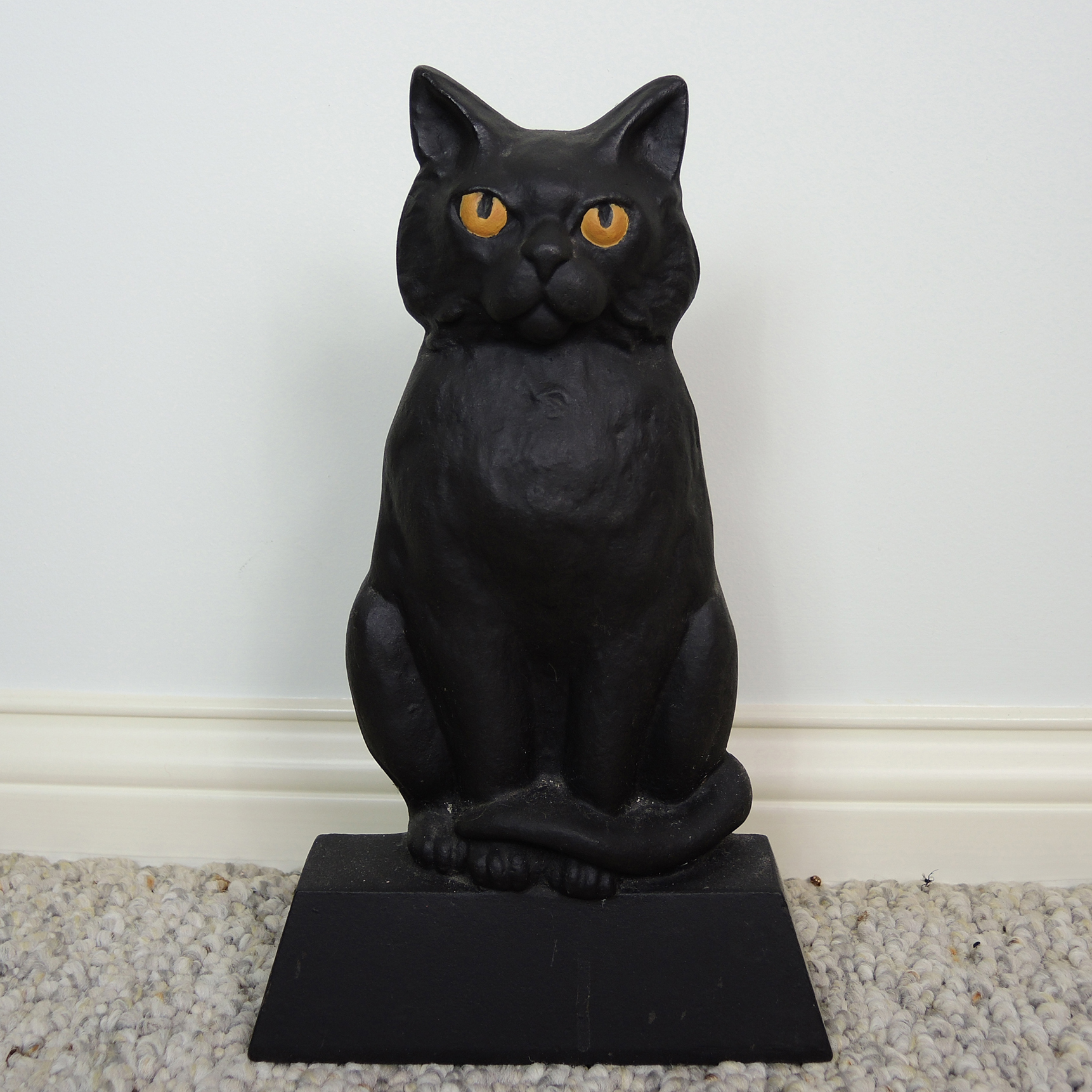 Cast Iron Cat Doorstop