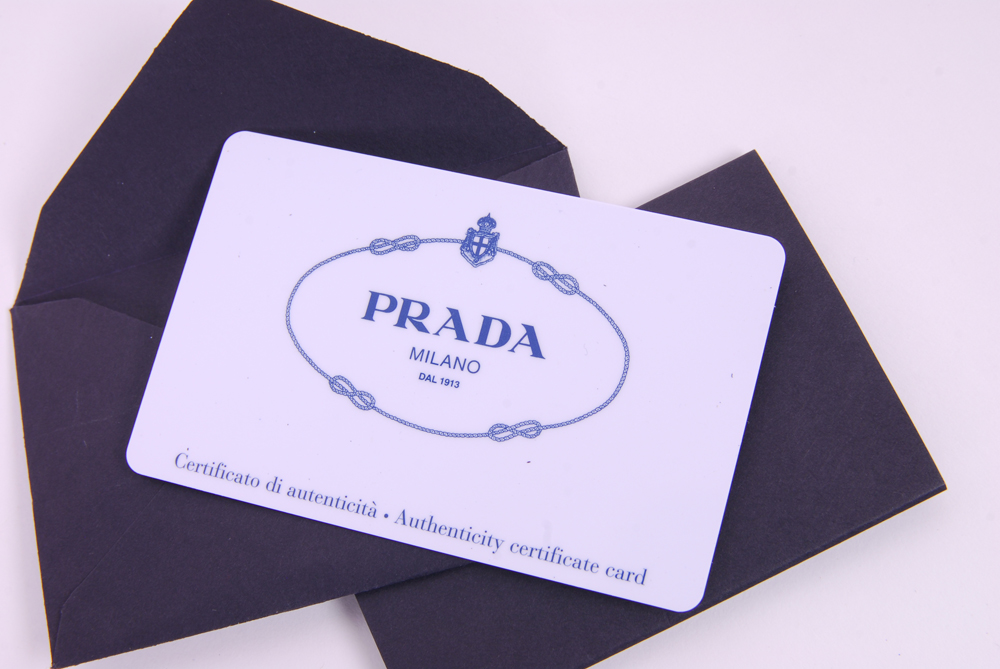 Prada Madras Woven Leather Bag