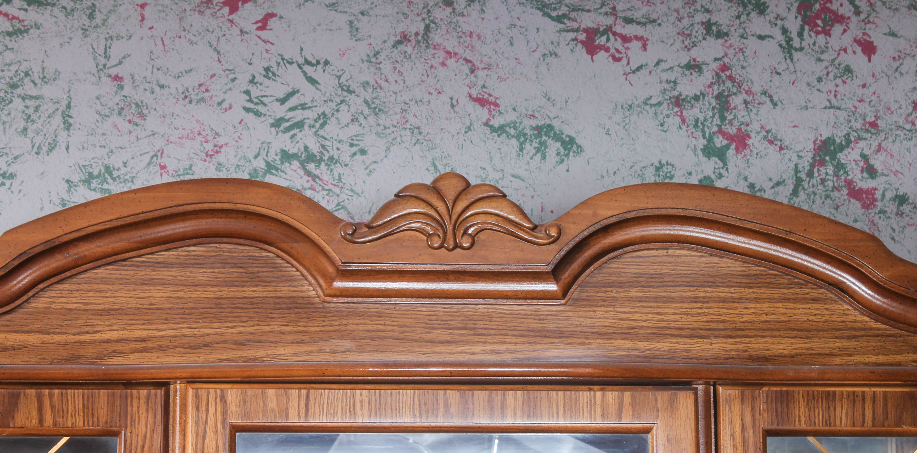 Vintage Bassett Furniture China Cabinet