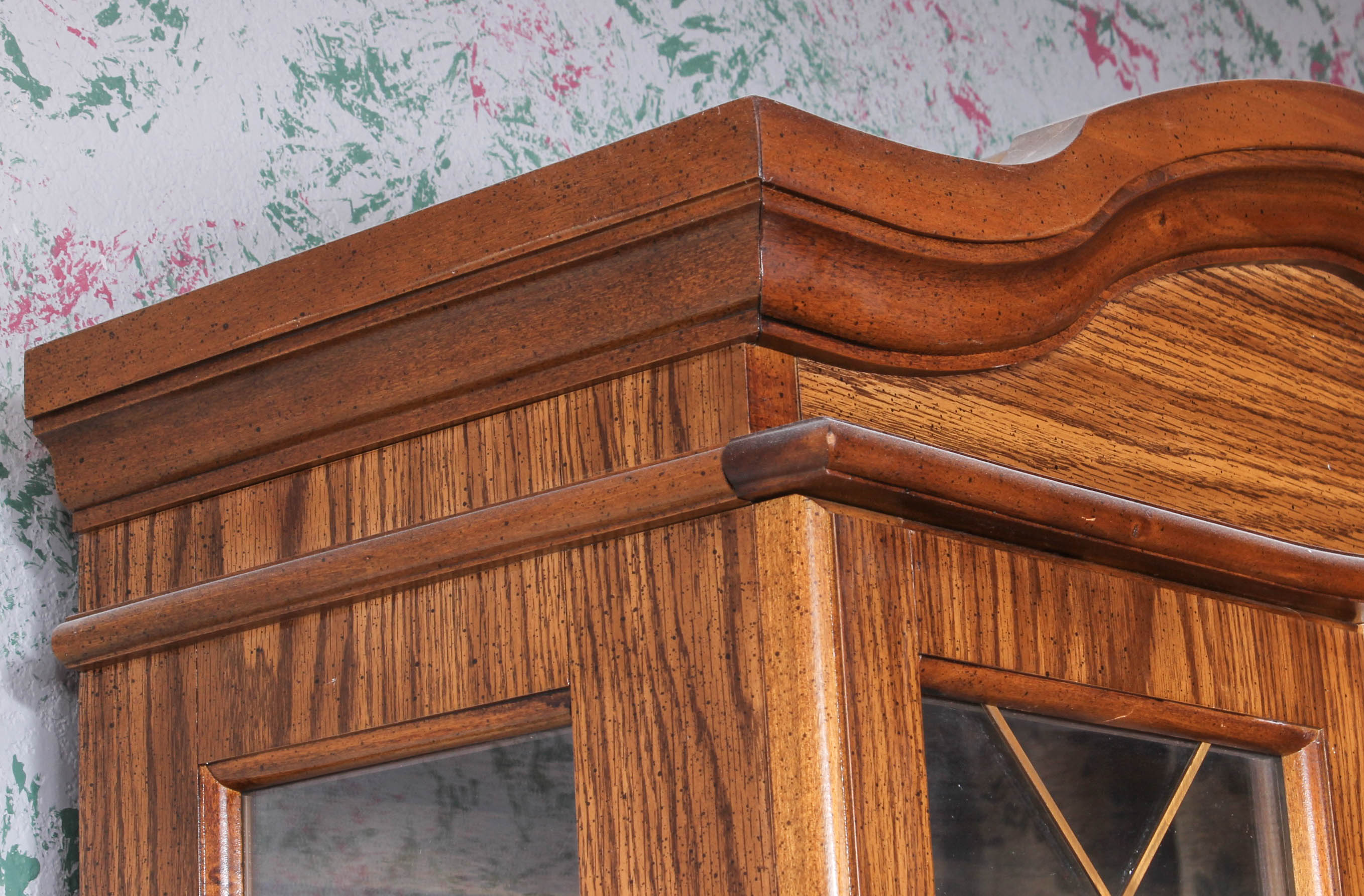 Vintage Bassett Furniture China Cabinet