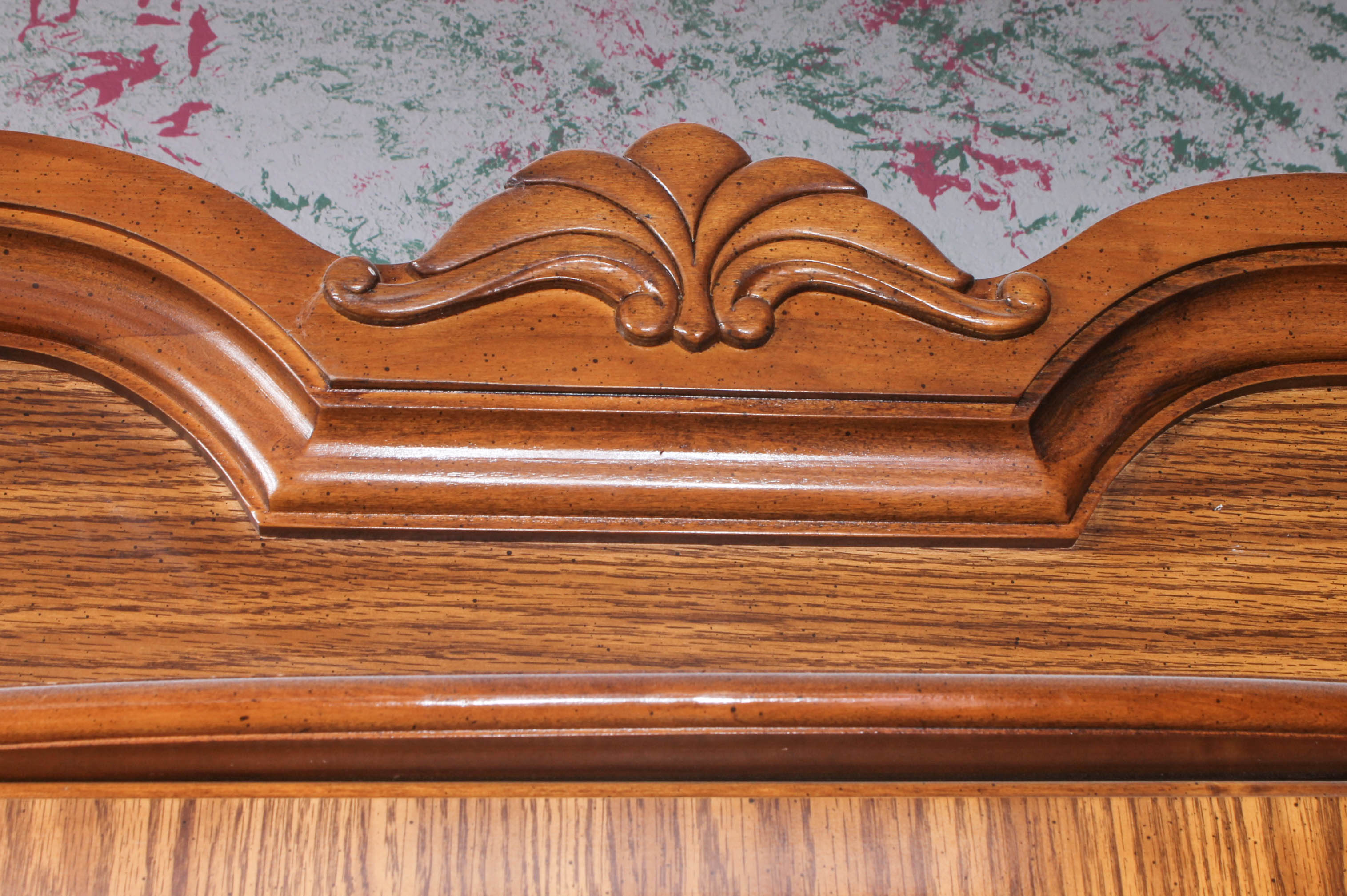 Vintage Bassett Furniture China Cabinet