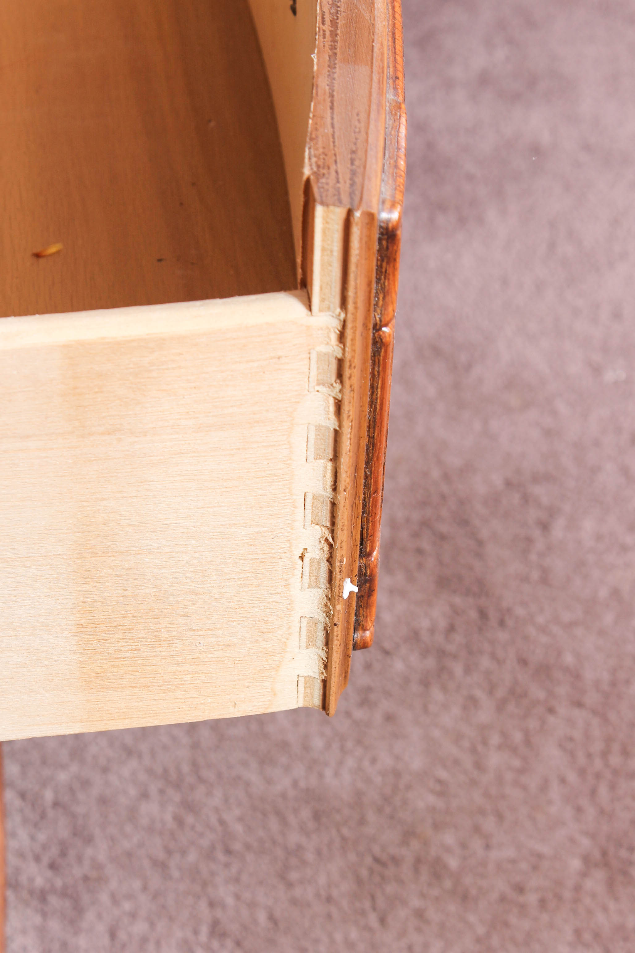 Vintage Bassett Furniture China Cabinet