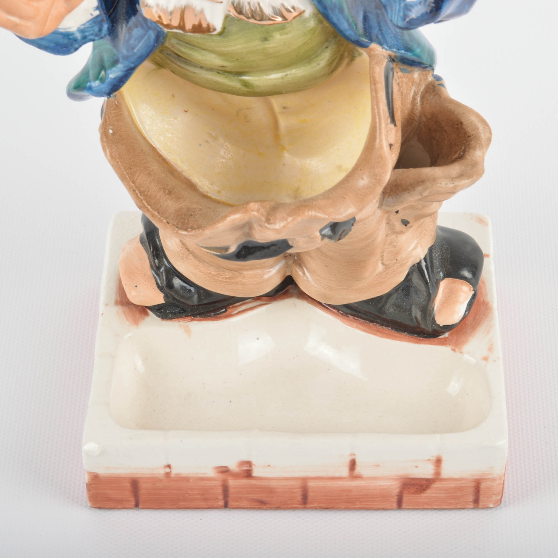 Vintage Shields Fifth Avenue Ceramic Hobo Desk Caddy