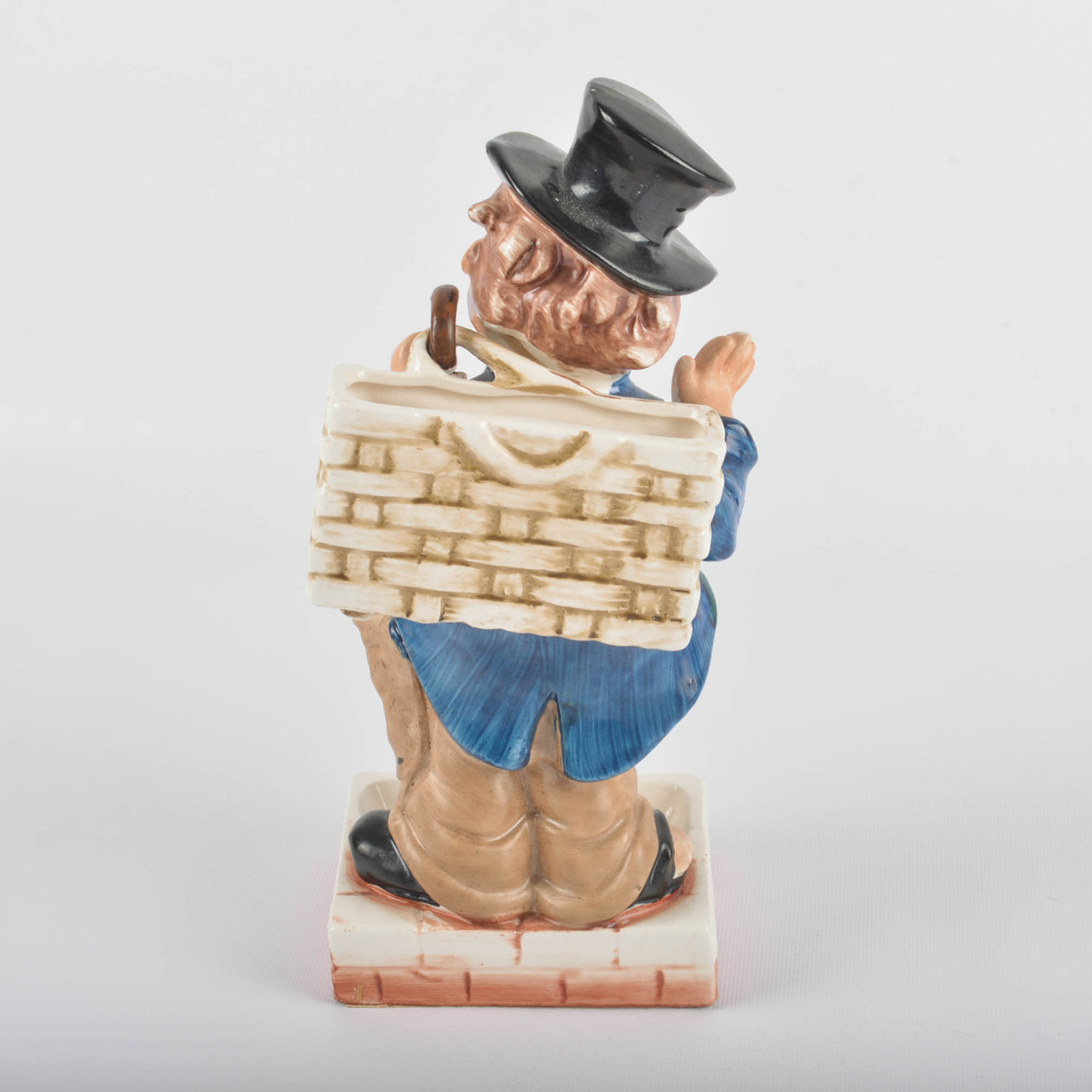 Vintage Shields Fifth Avenue Ceramic Hobo Desk Caddy