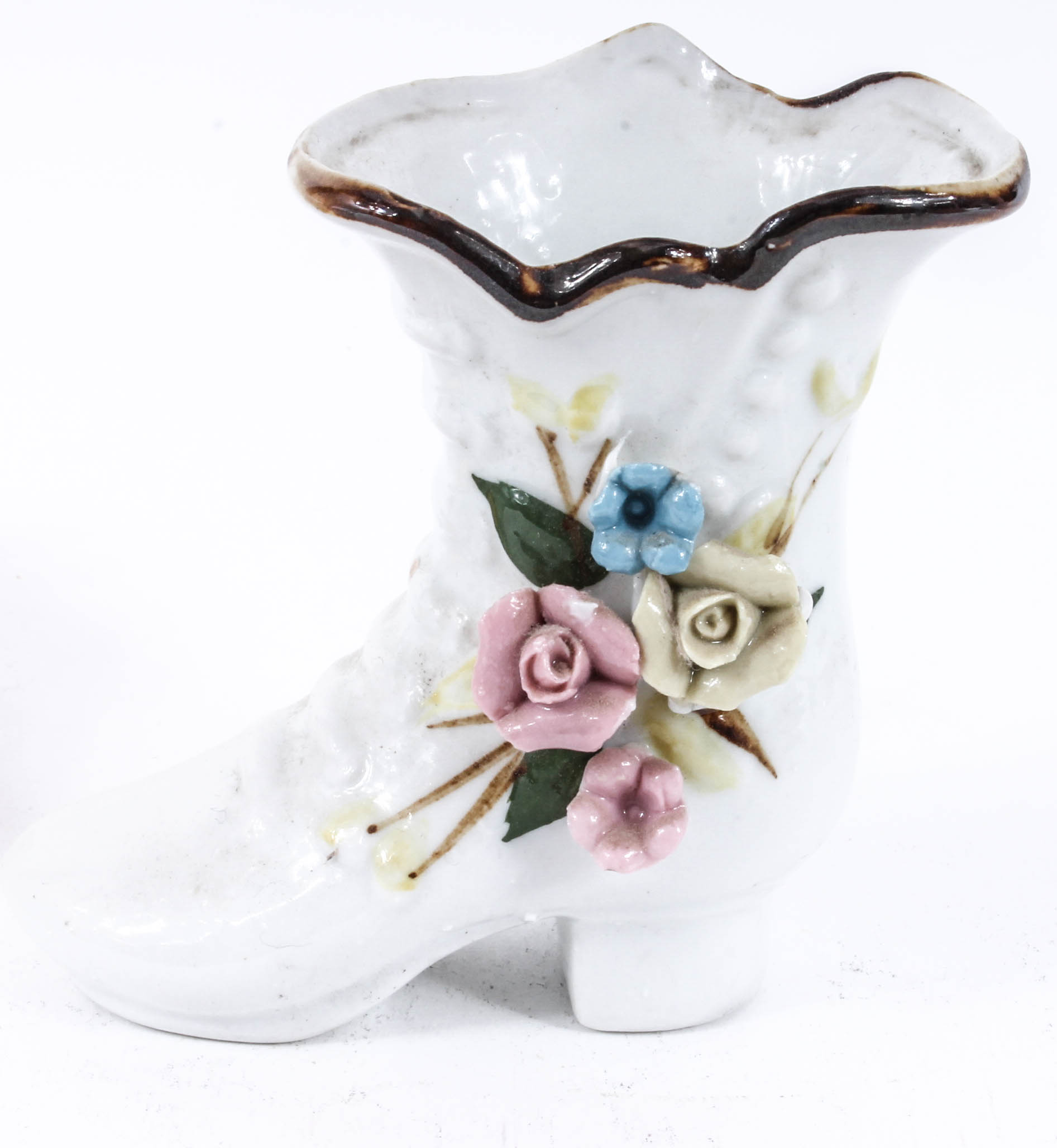 Collection of Ceramic Decor Including 1940s Nodder Pin Up Ashtray