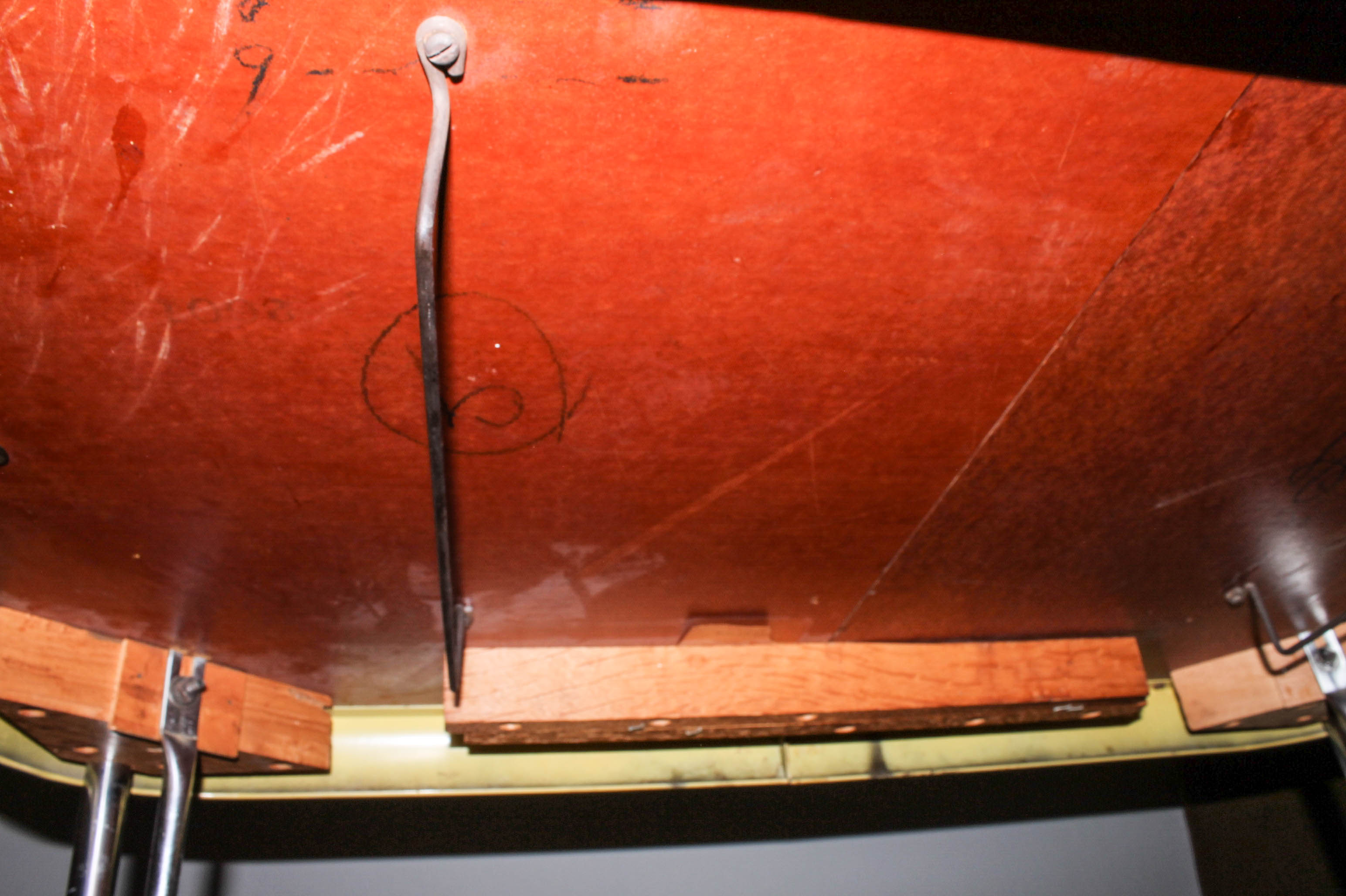 Retro Yellow and Black Dining Table with Vinyl Chairs by Kuehne