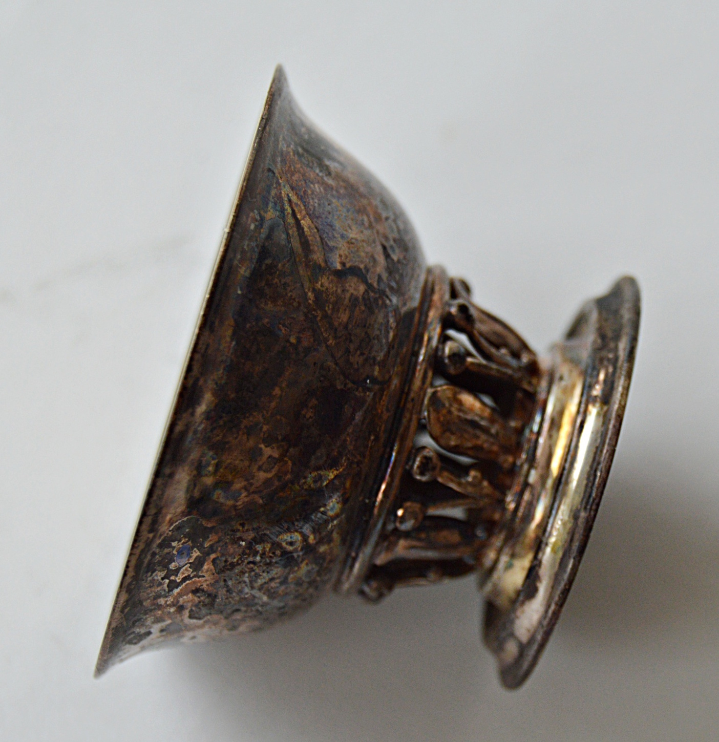 Vintage Georg Jensen Sterling Silver Salt Cellars