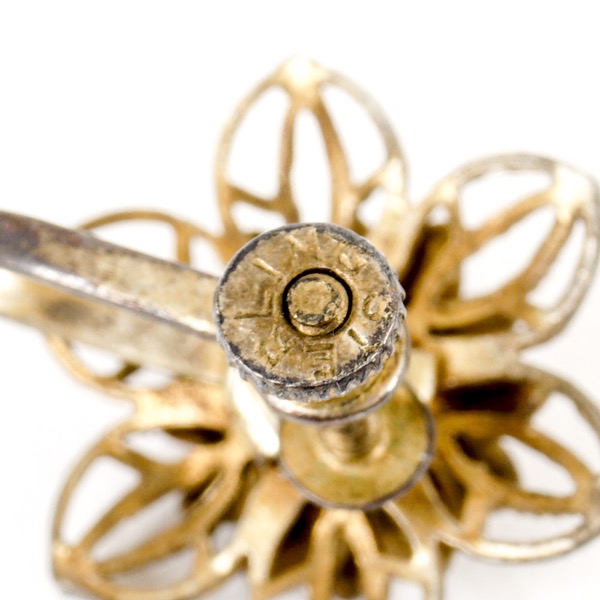 Pair of Vintage Sterling Earrings