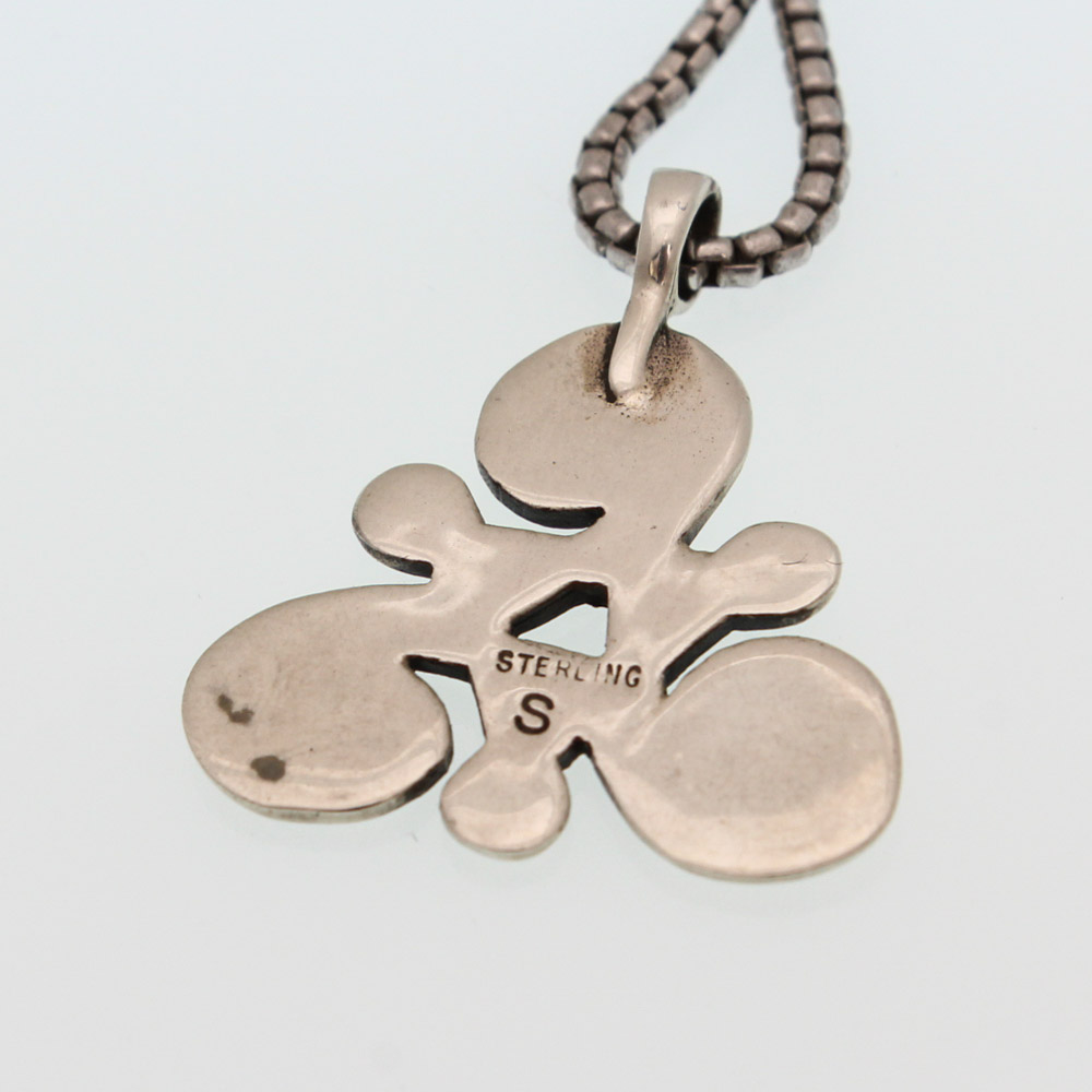 Sterling Silver Celtic Swirl Pendant Necklace